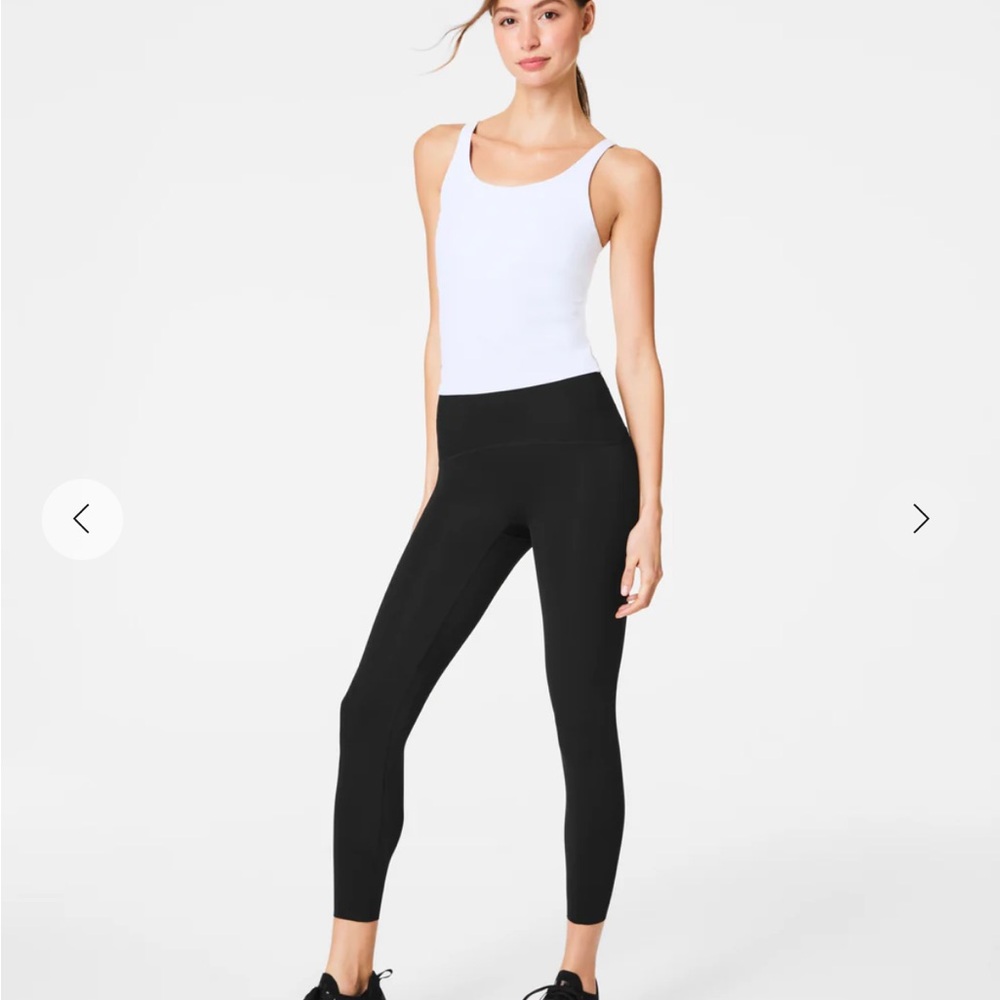 Spanx Booty Boost 7/8 Black Leggings